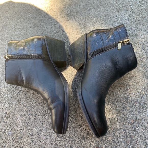 Clark Black Booties - Picture 7 of 9